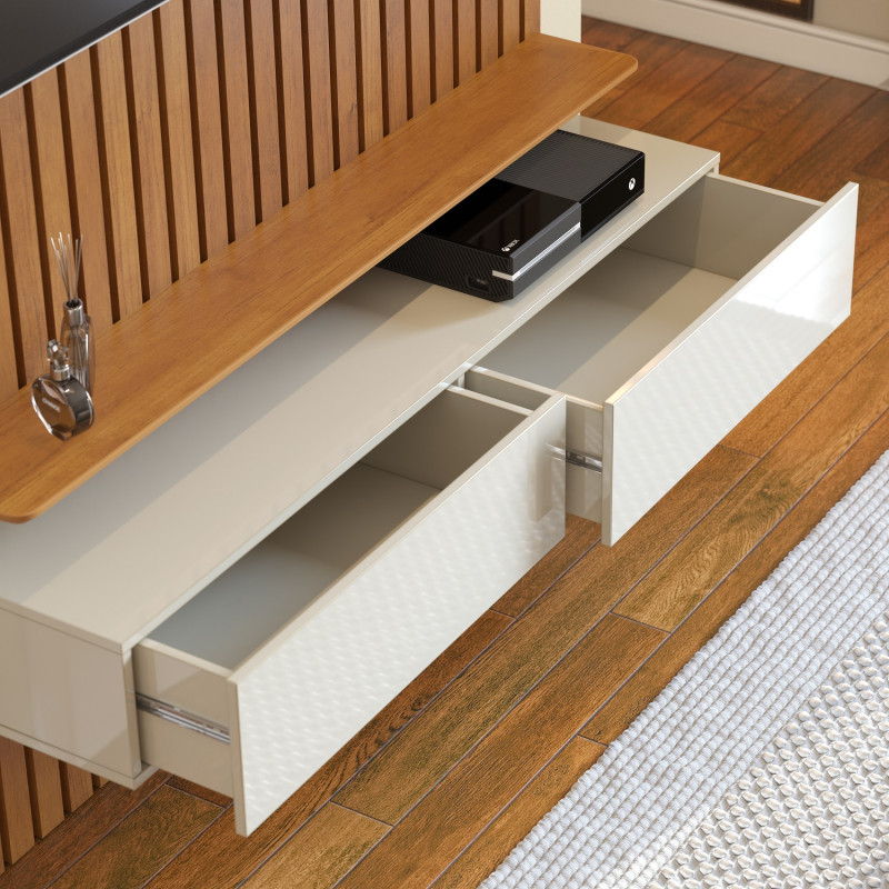 Home Ripado Slim Nature Off White 1.377m Altura 2.19m 