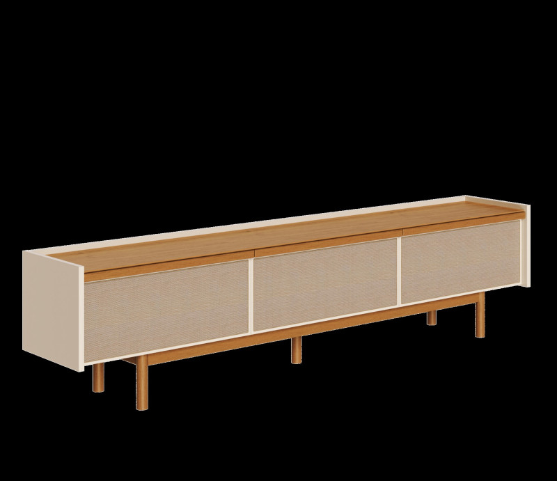 Rack Dune Tela Off White Nature 1.8