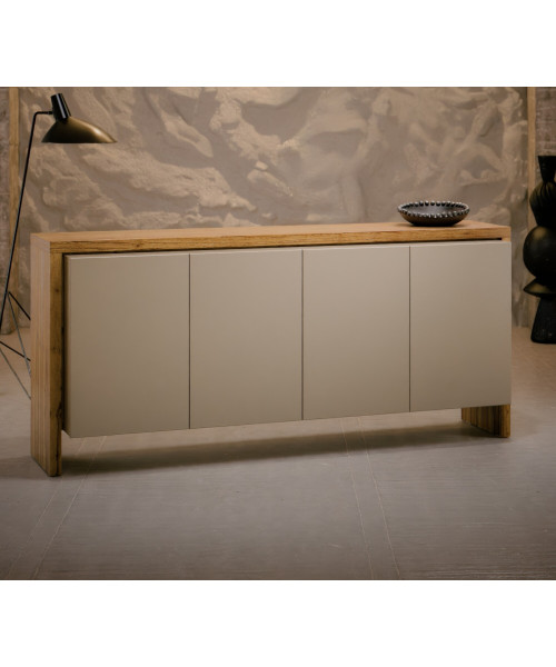 Buffet Nord 1.80m 4 Portas Off White Cinamomo