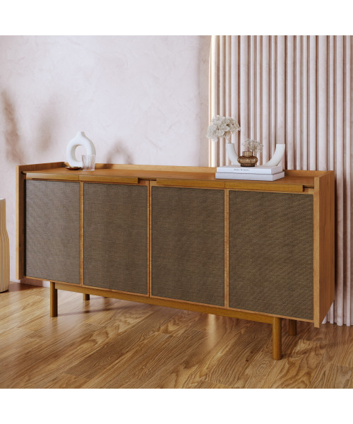 Buffett Dune Tela 1.80m 4 Portas Nature