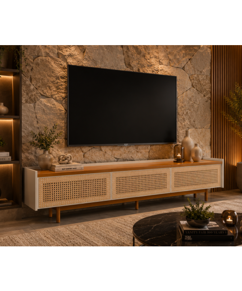 Rack Dune Palha Off White Nature 2.6