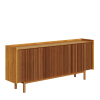Buffett Dune Ripado 1.60m 4 Portas Nature 