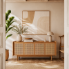 Buffet Dune Palha 1.80m 4 Portas Nature