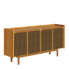 Buffett Dune Tela 1.80m 4 Portas Nature